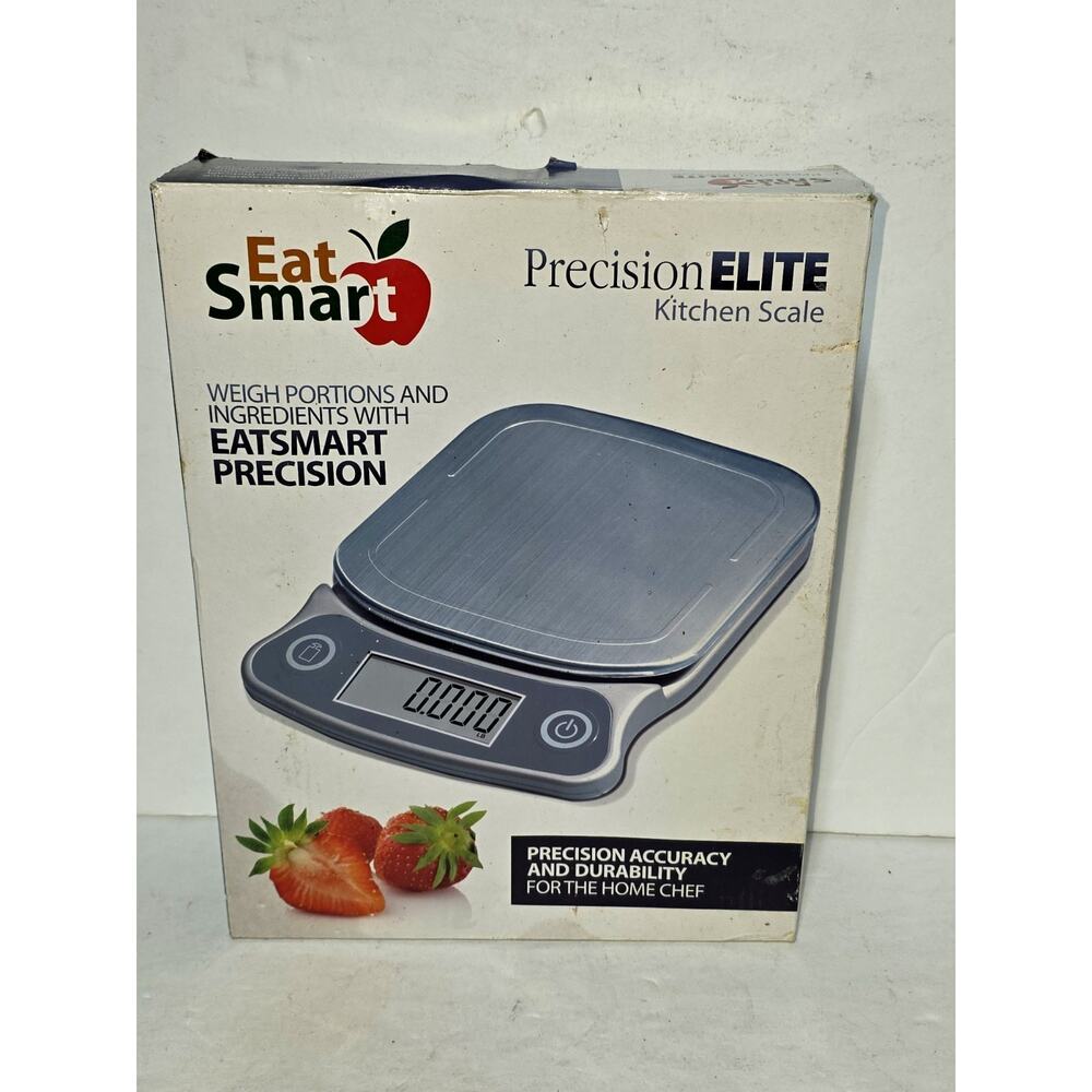 NIB Precision Elite Digital Kitchen Scale - 15 Lb. Capacity, UltraBright Display
